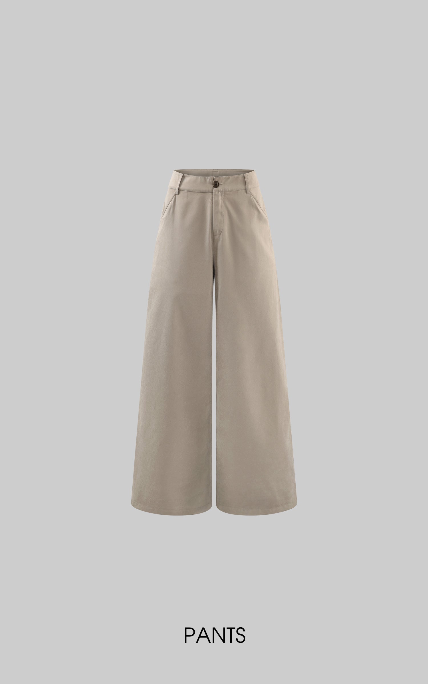 Rase le sol Relaxed Shirt and Wide-Leg Pants Set