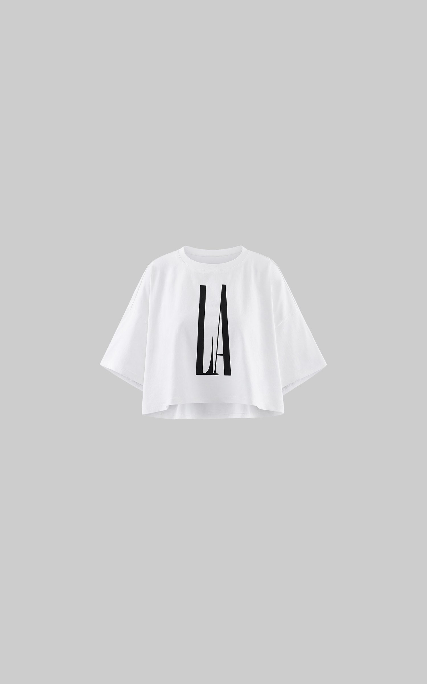 WARDEN EDGE Oversized Cropped Graphic T-Shirt