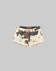 WARDEN EDGE Low-Rise Denim Shorts with Rolled Hem