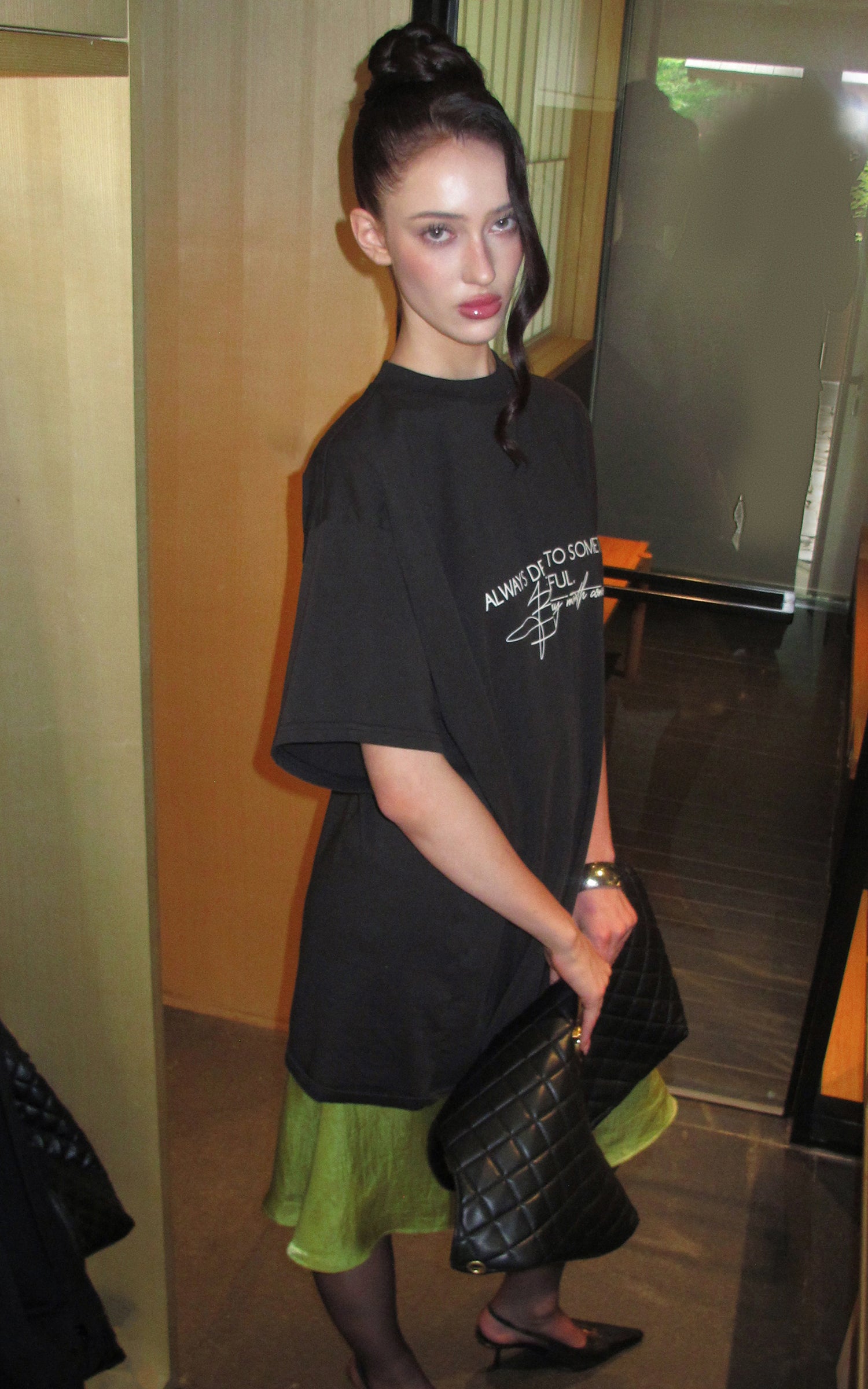 0122stepll デザイアグラフィックオーバーサイズTシャツ