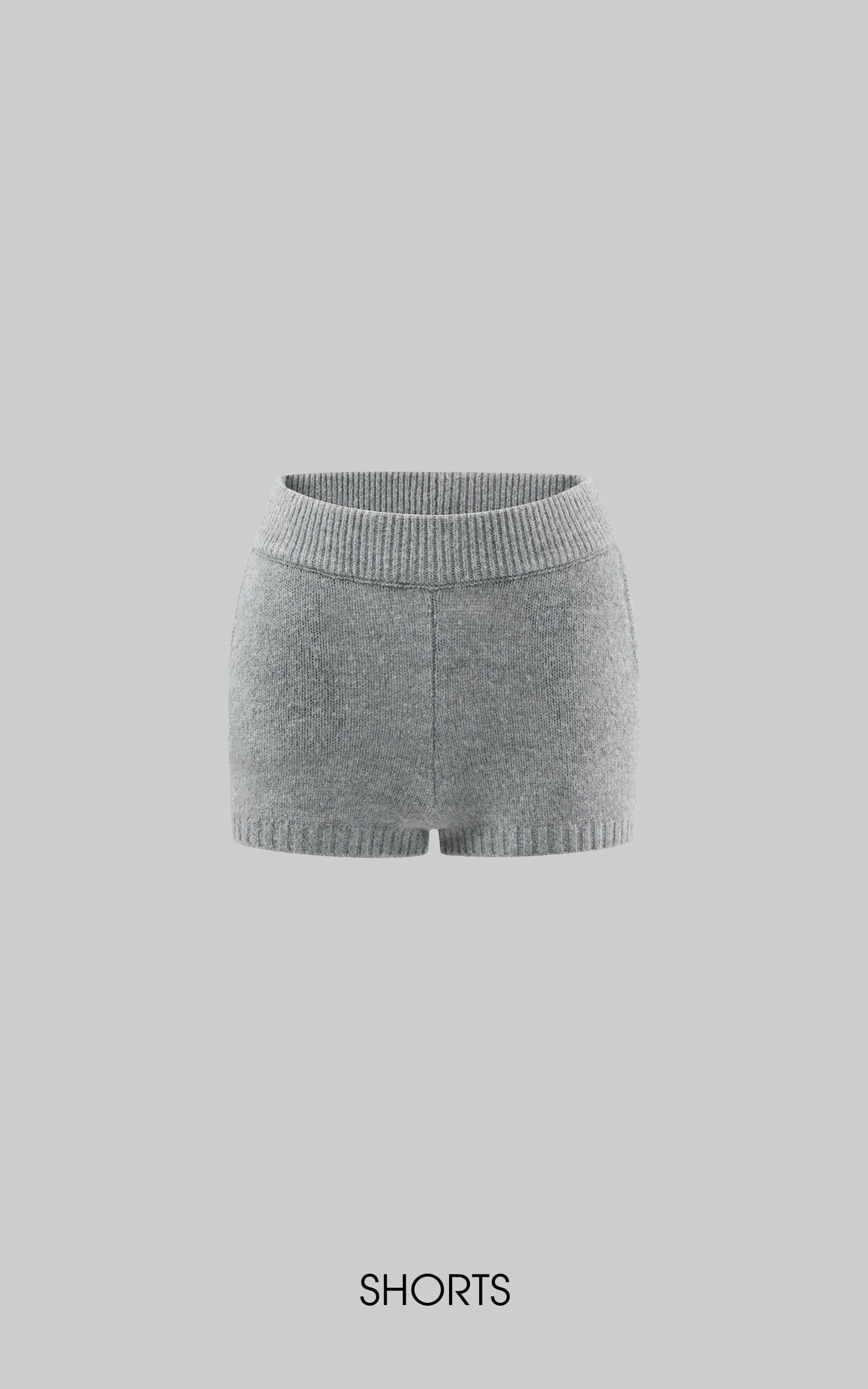 WARDEN EDGE Knit Hoodie &amp; Shorts Set