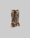 0122stepll Wild Instinct Leopard Ruffle Midi Skirt
