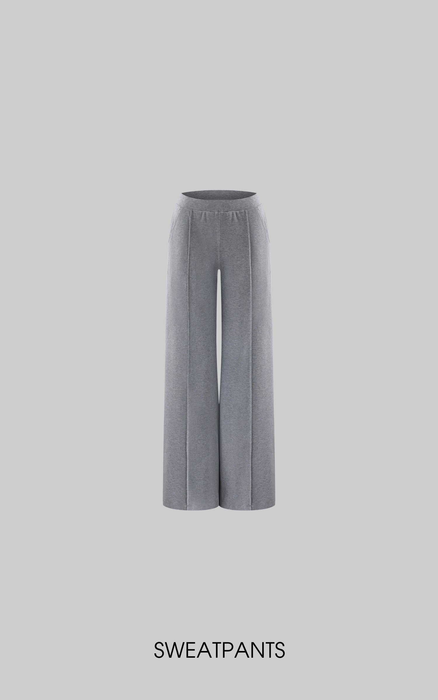 Rase le sol Sweat à capuche zippé imprimé &amp; Ensemble pantalon de survêtement à jambe large
