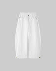 IAMXIAA Wide Leg Structured Denim Pants