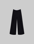 ROVENTE Wide-Leg High-Rise Trousers