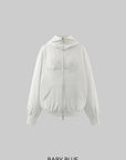Rase le sol Bunny Ear Hoodie and Wide-Leg Sweatpants Set