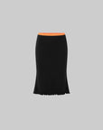 IAMXIAA Lace Trim Top & Midi Skirt Set