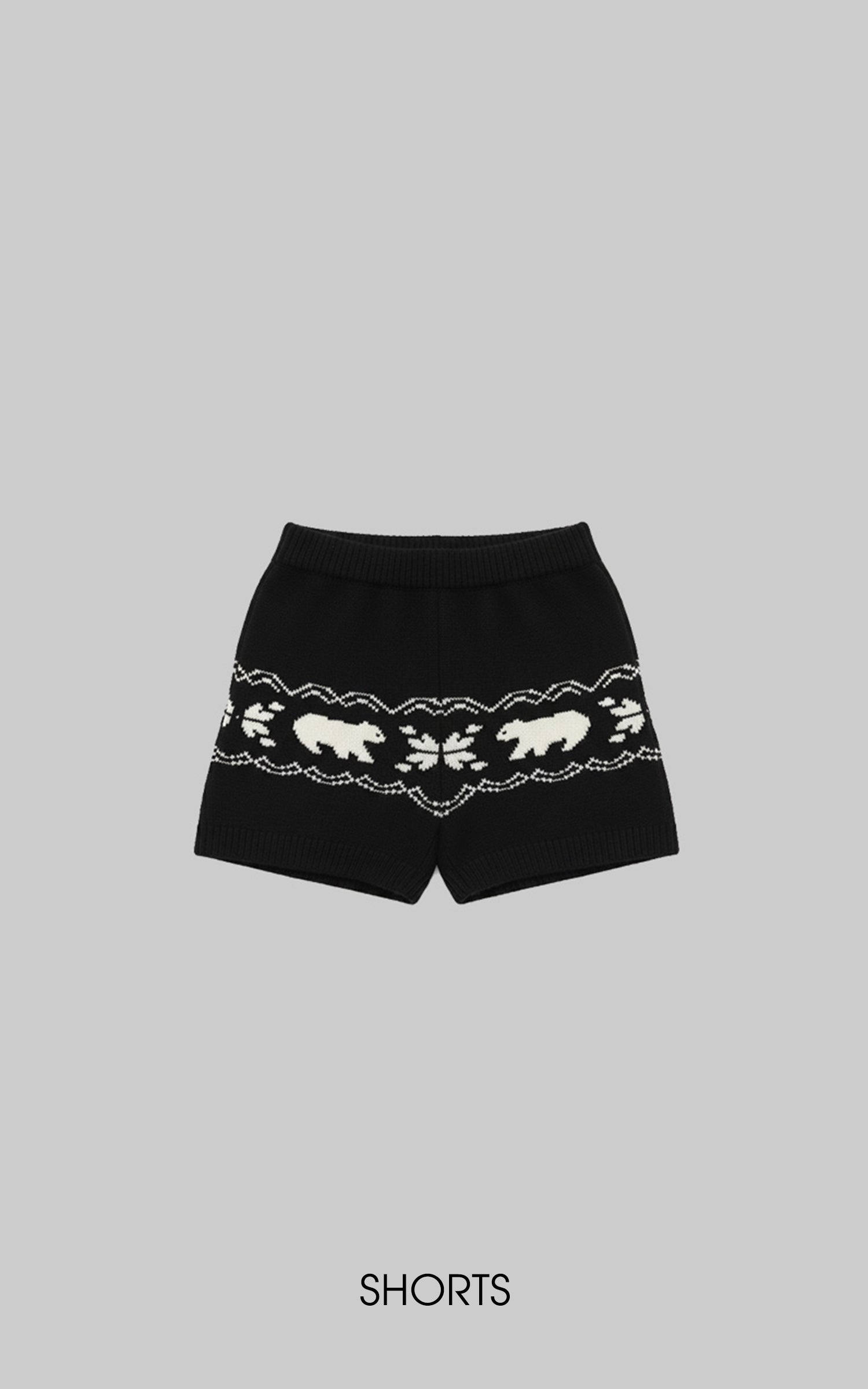 WARDEN EDGE Polar Knit Hoodie &amp; Shorts Set