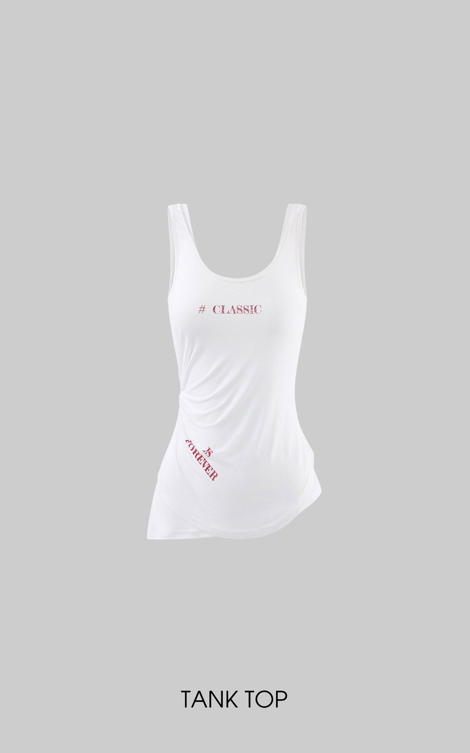 WARDEN EDGE Cherry Sundae Graphic Tee, Ruched Tank Top &amp; Foldover Denim Micro Shorts Set