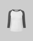 IAMXIAA Contrast Sleeve Slim Fit T-Shirt