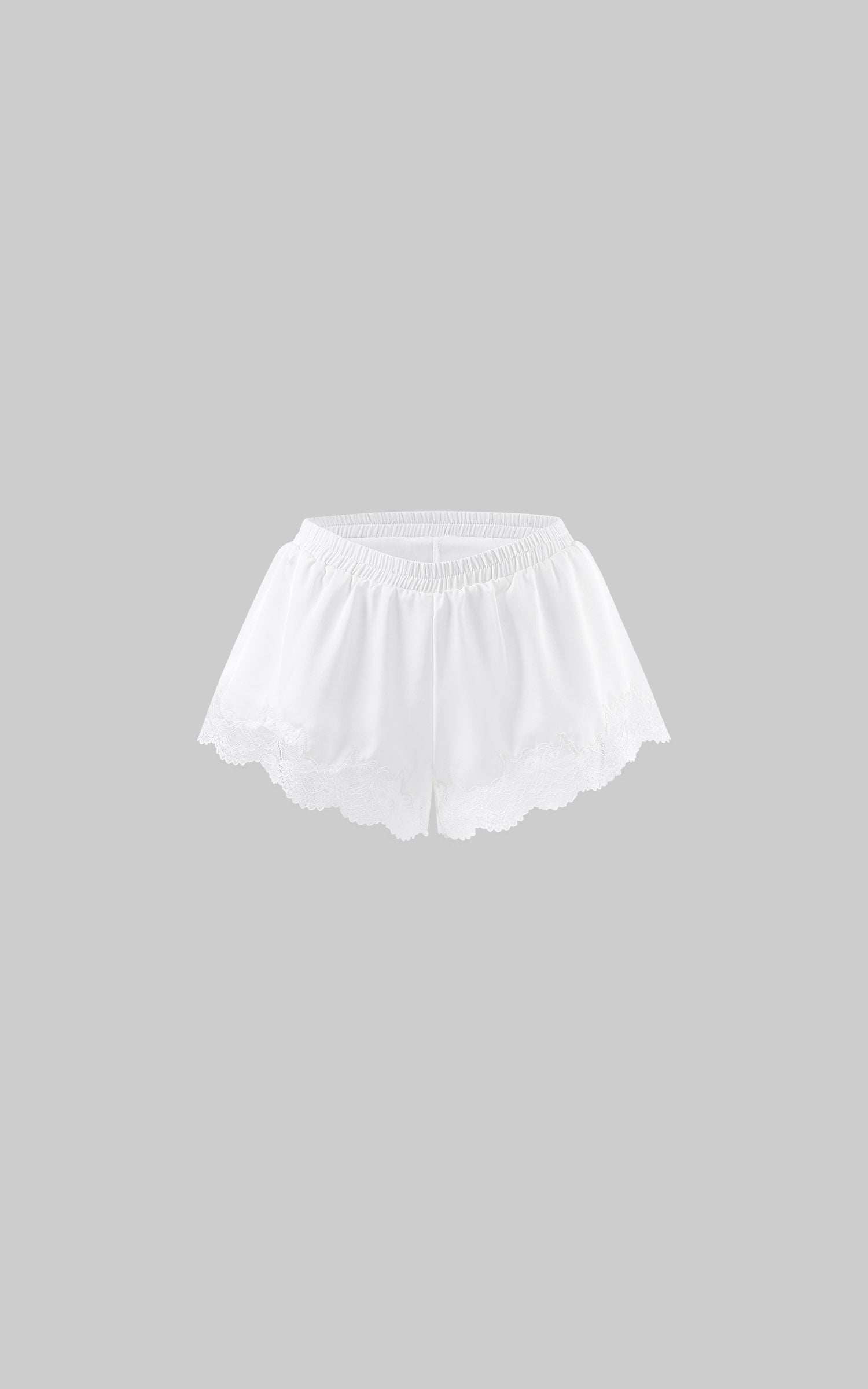WARDEN EDGE Lace-Trim Lounge Shorts