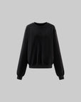 Rase le sol Embroidered Oversized Sweatshirt