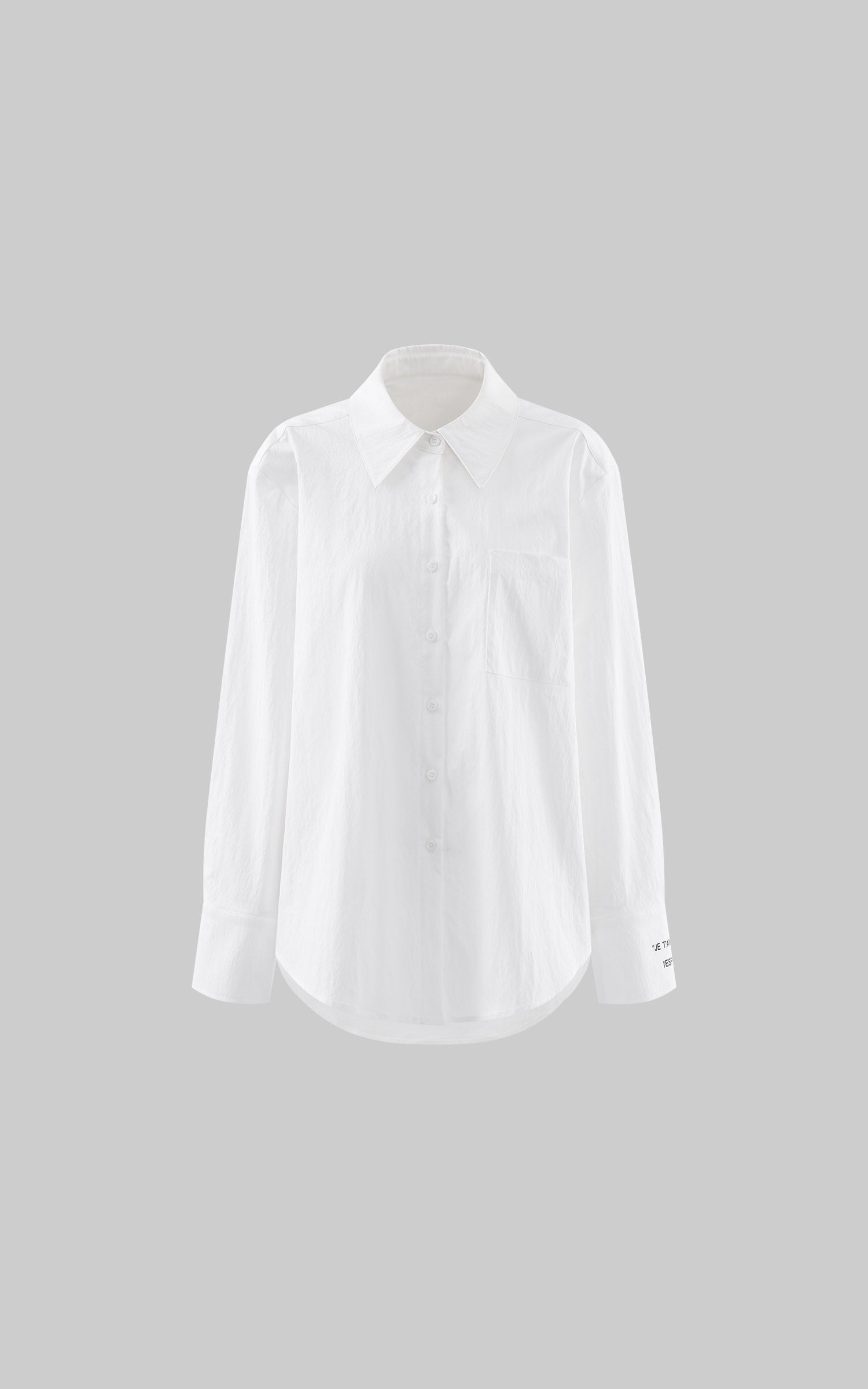 WARDEN EDGE After Hours Oversized Script Shirt