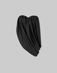 IAMXIAA Draped Strapless Bubble Hem Tube Top