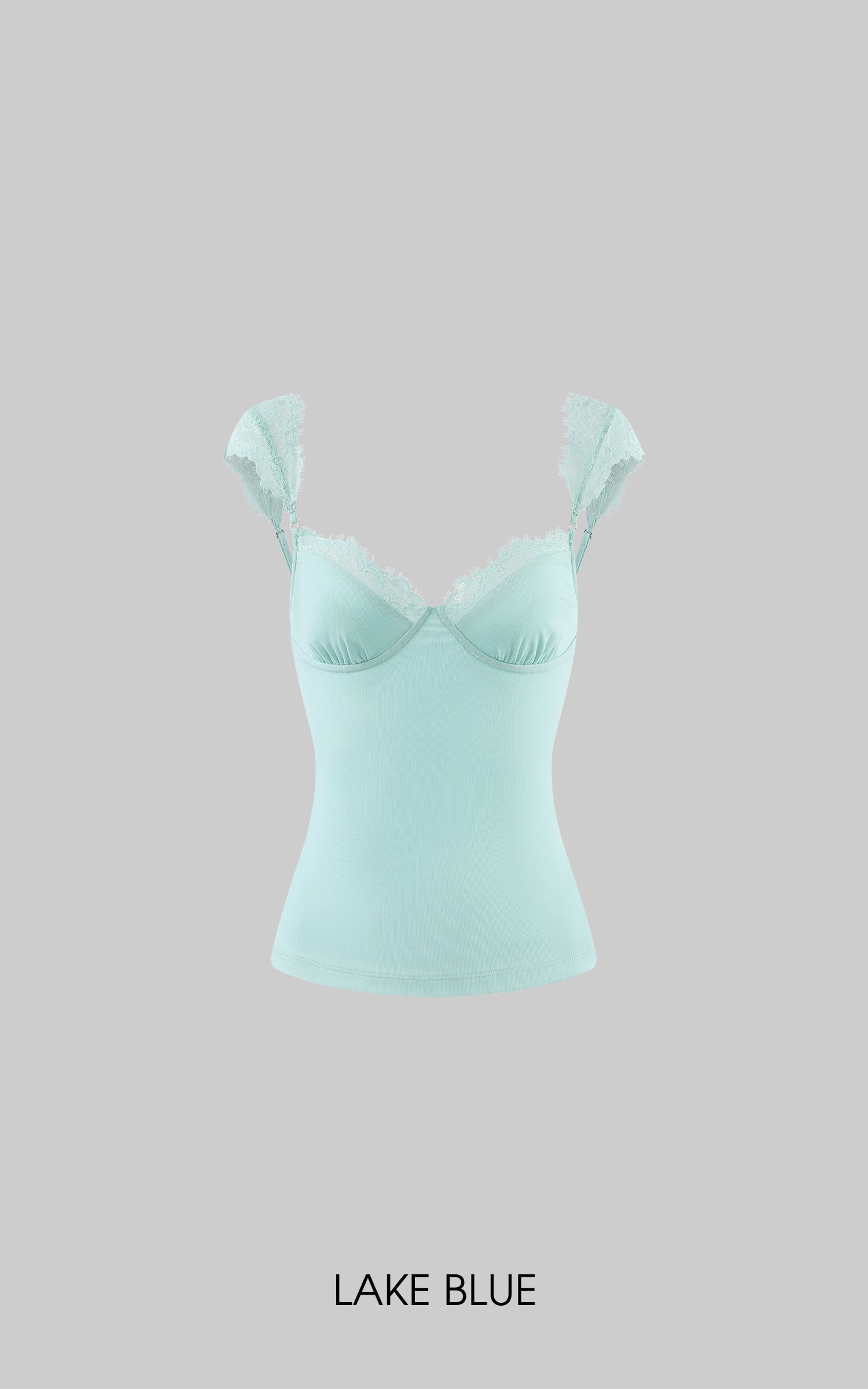 ROVENTE Lace Trim Sculpting Camisole Top