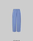 IAMXIAA Adjustable Hem Balloon Wide-Leg Pants