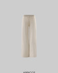 ROVENTE Open-Back Tube Top & Wide-Leg Pants Set