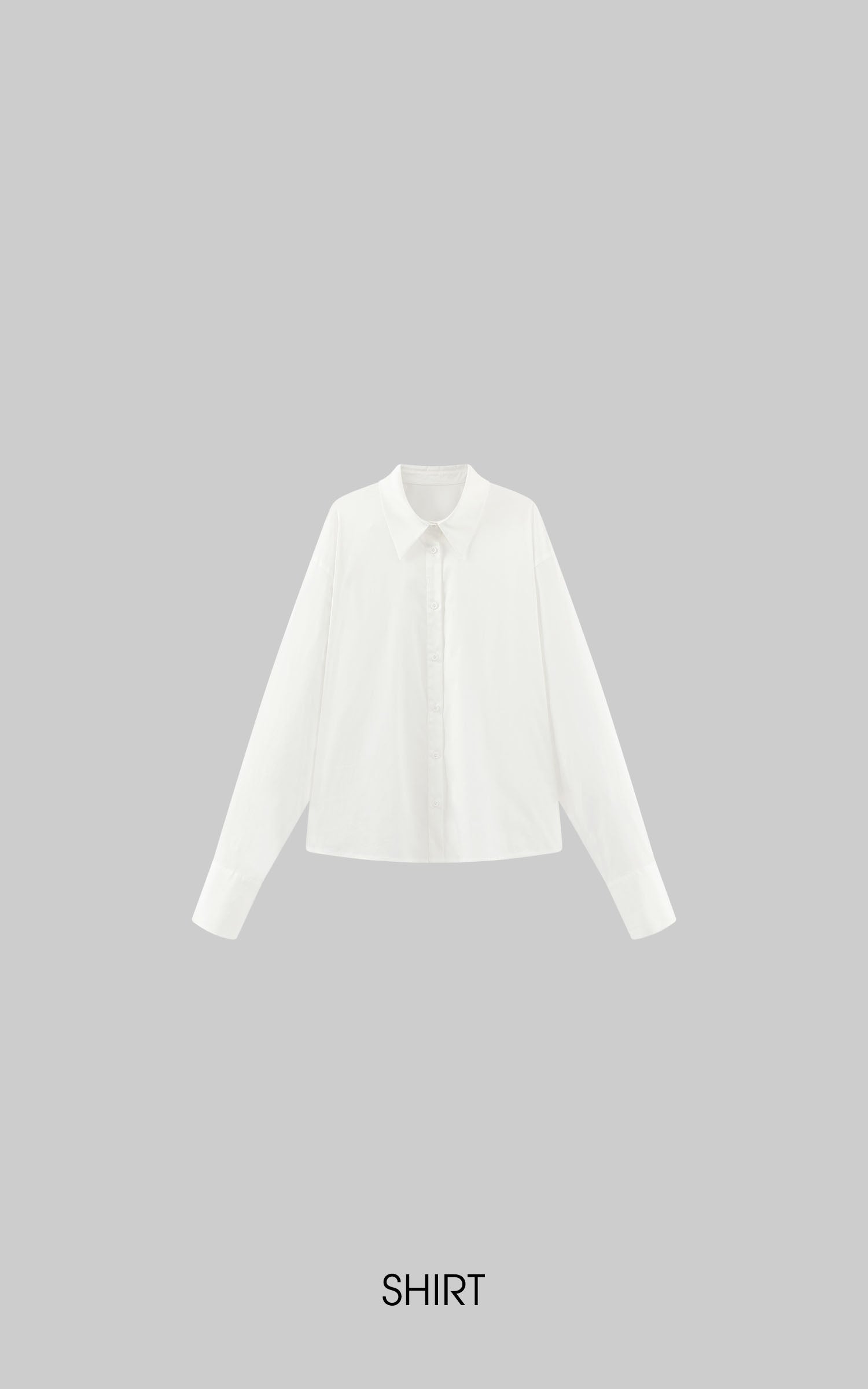 0122stepll 화이트 셔츠 세트