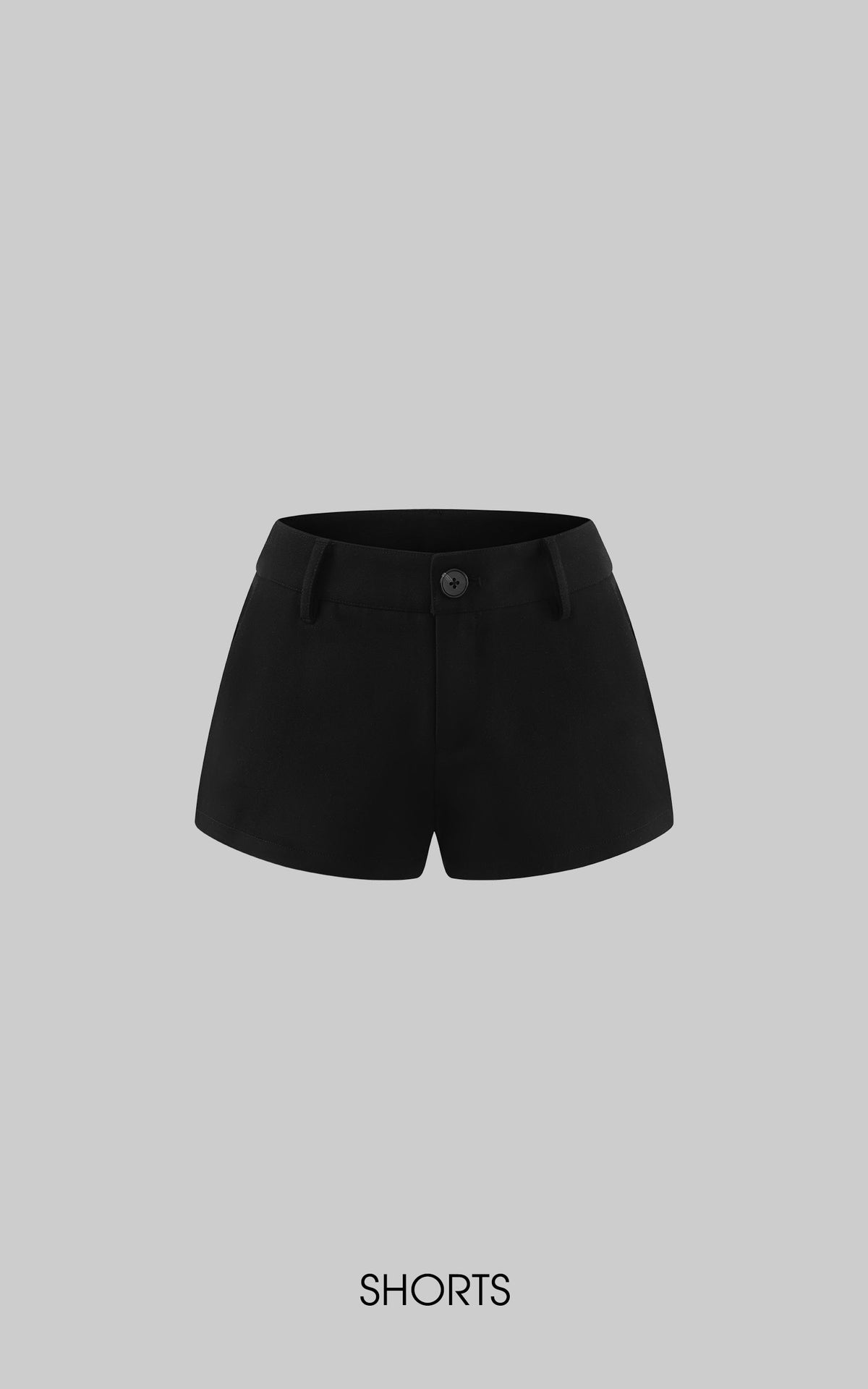 ROVENTE Silver Button Military Jacket &amp; Tailored Micro Shorts Set