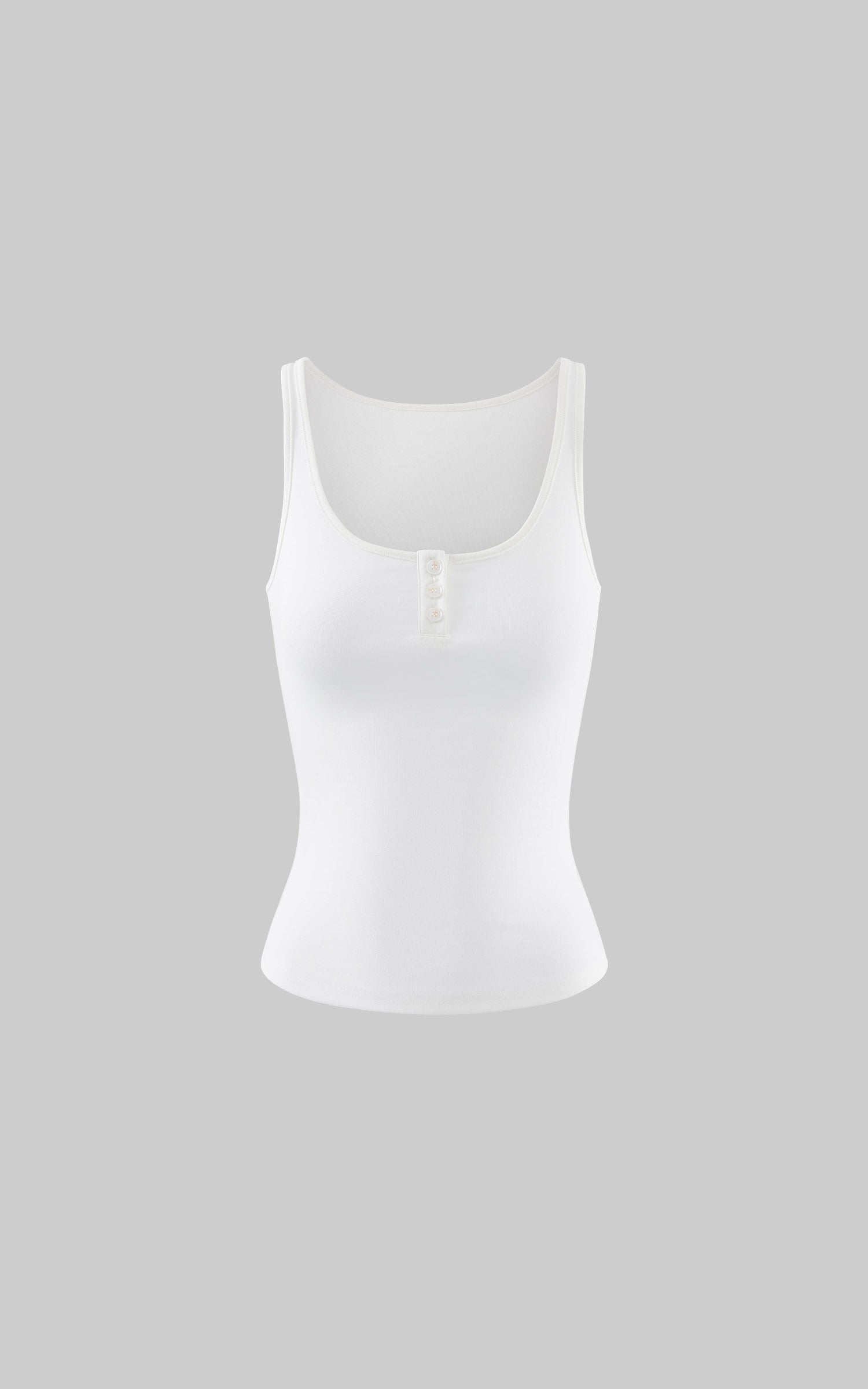 WARDEN EDGE Débardeur Minimaliste à Encolure Ronde Henley