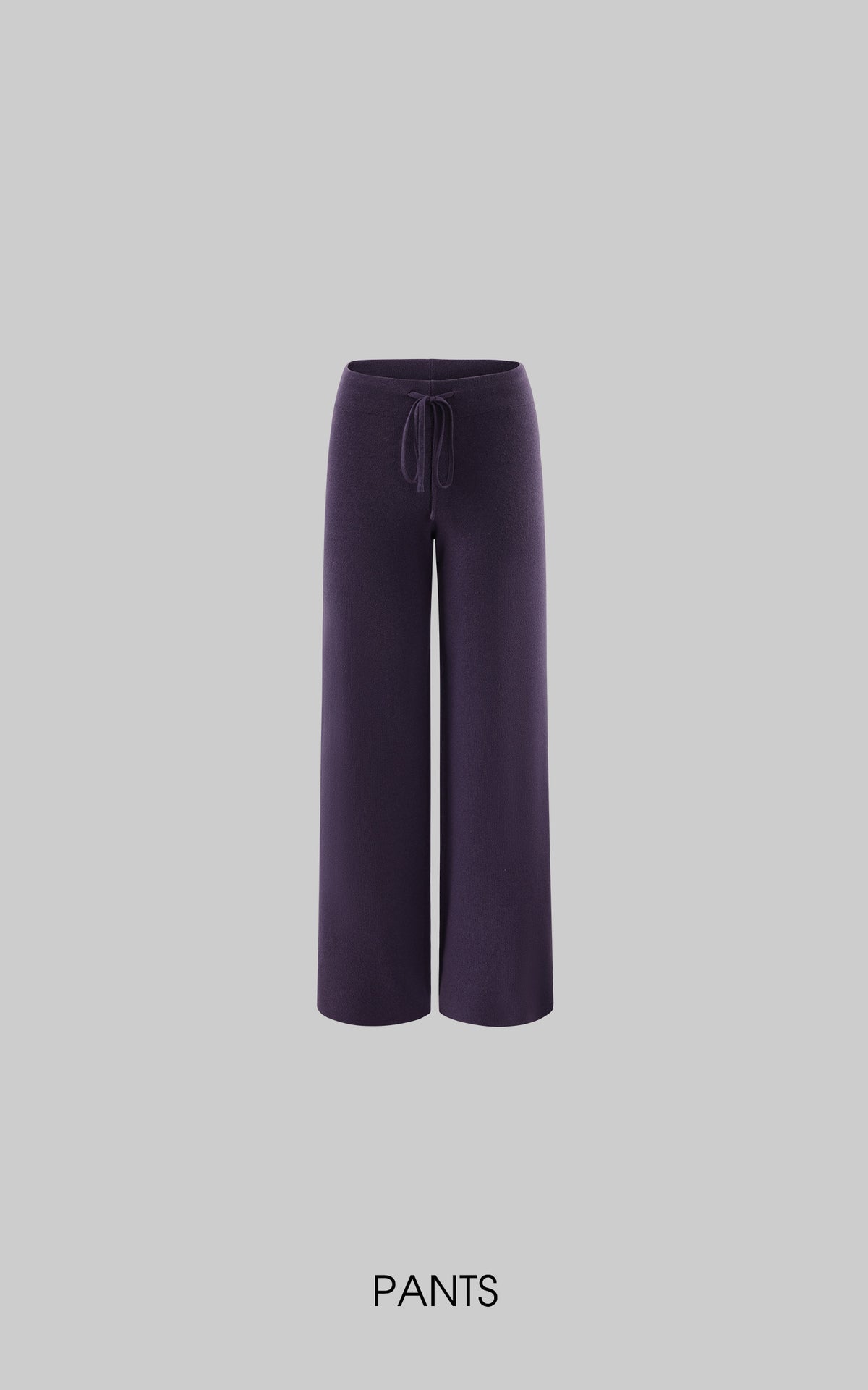 ROVENTE Knit Zip-Up Hoodie &amp; Drawstring Wide-Leg Pants Set