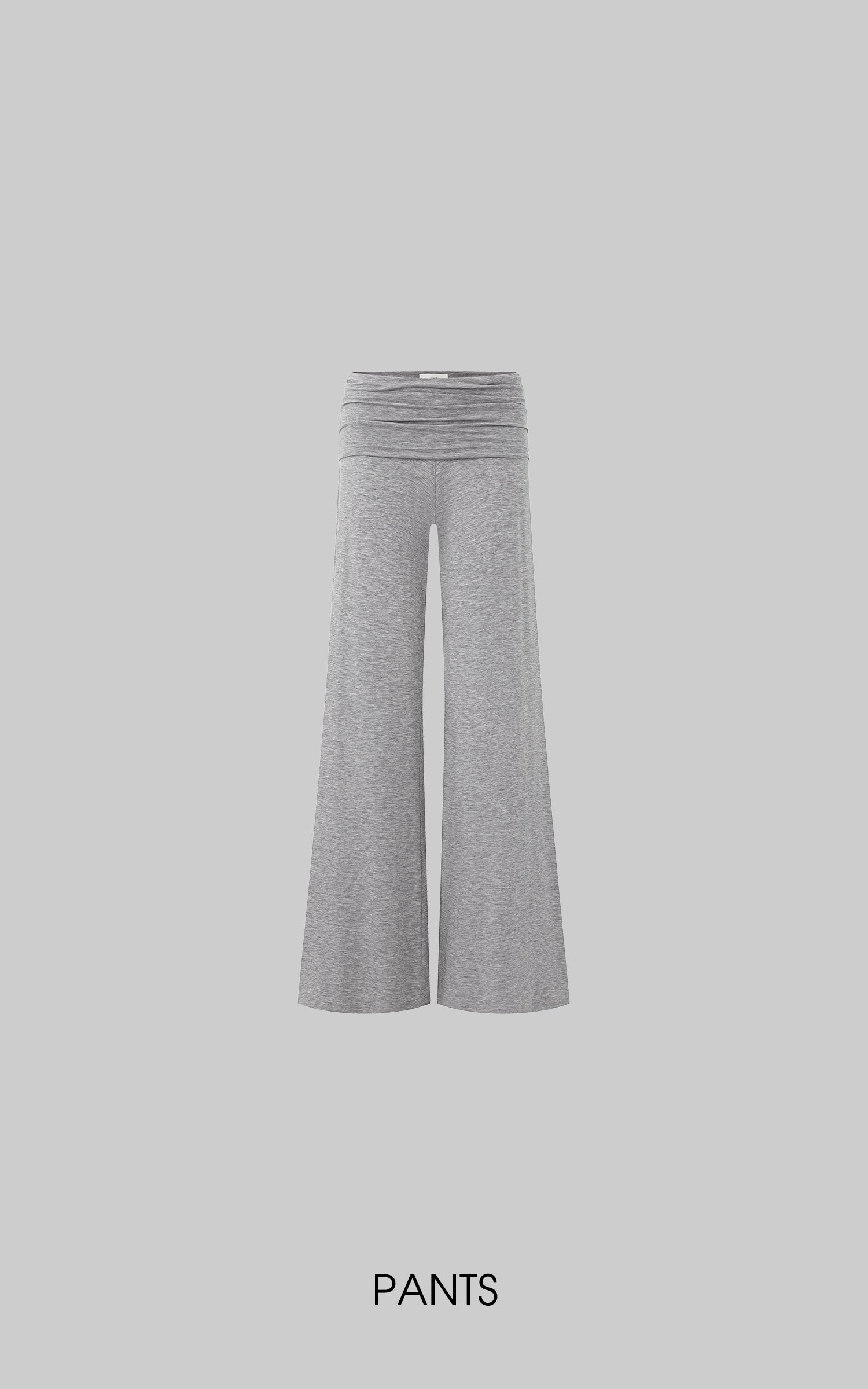 IAMXIAA Open-Back Draped Top &amp; Wide-Leg Pants Set