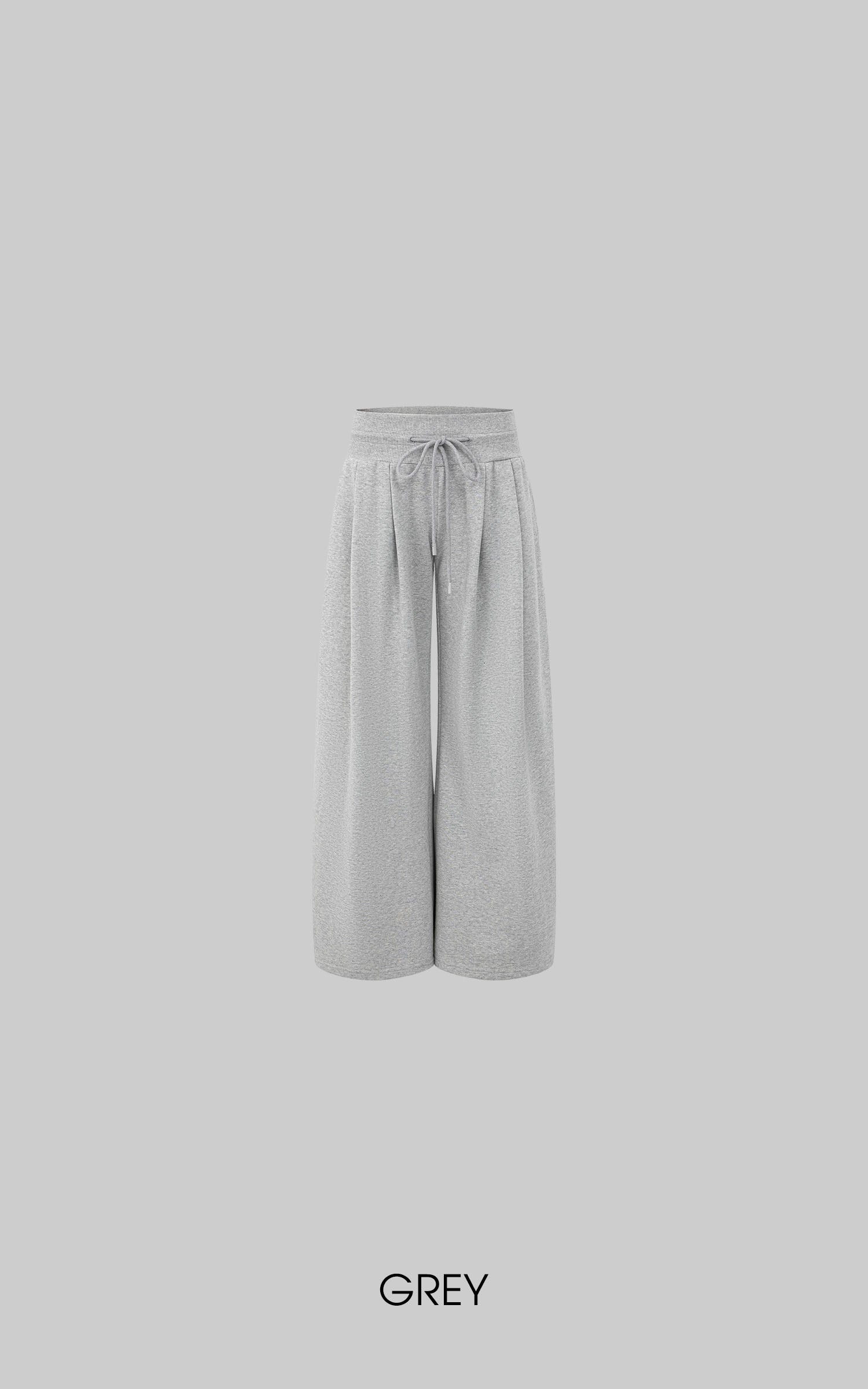 IAMXIAA Low-Rise Drawstring Wide-Leg Pants