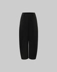 Rase le sol Structured Hooded Blazer and Wide Leg Trouser Set