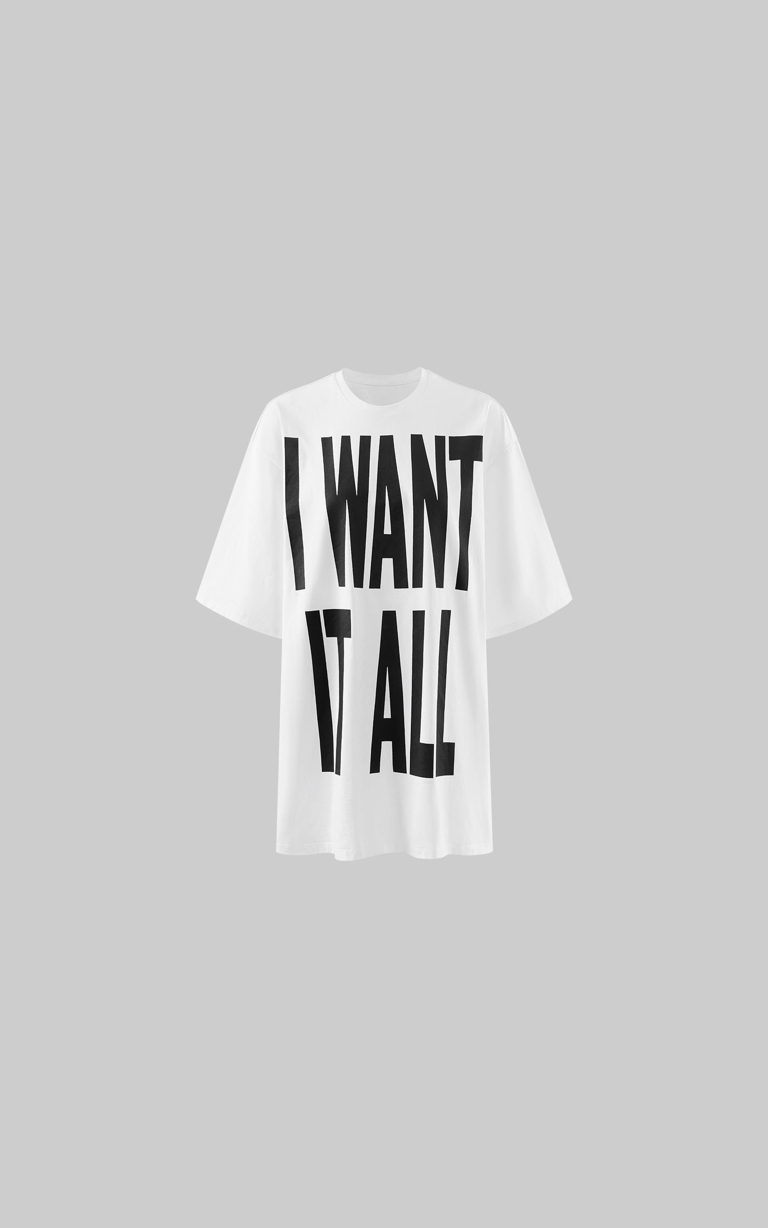 ROVENTE Statement Print Oversized T-Shirt