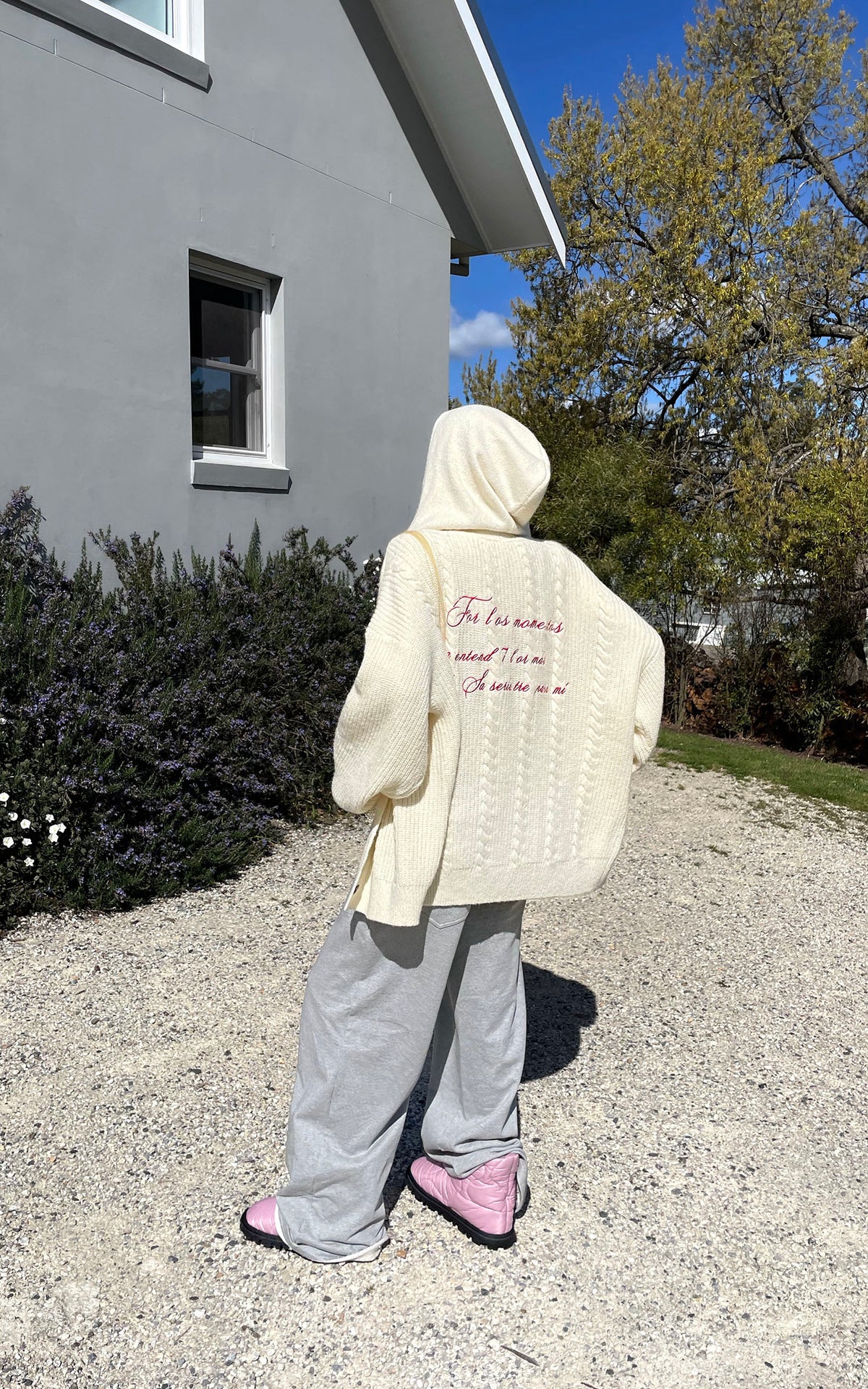 Rase le sol Oversized Wide Leg Sweatpants
