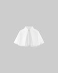 0122stepll Strapless Bustier & Cape Top Set