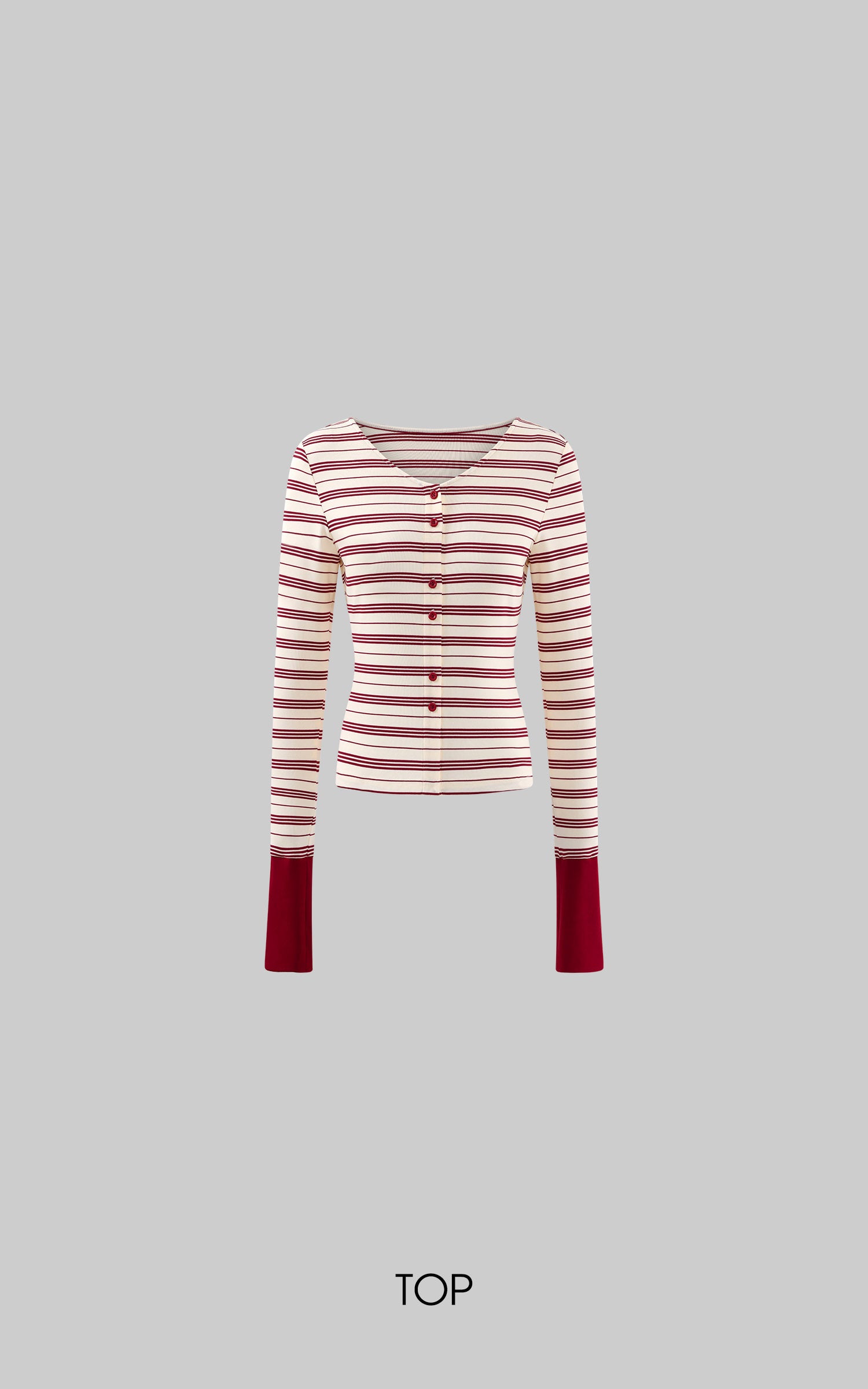 Rase le sol Striped Button-Up Top &amp; Shorts Set