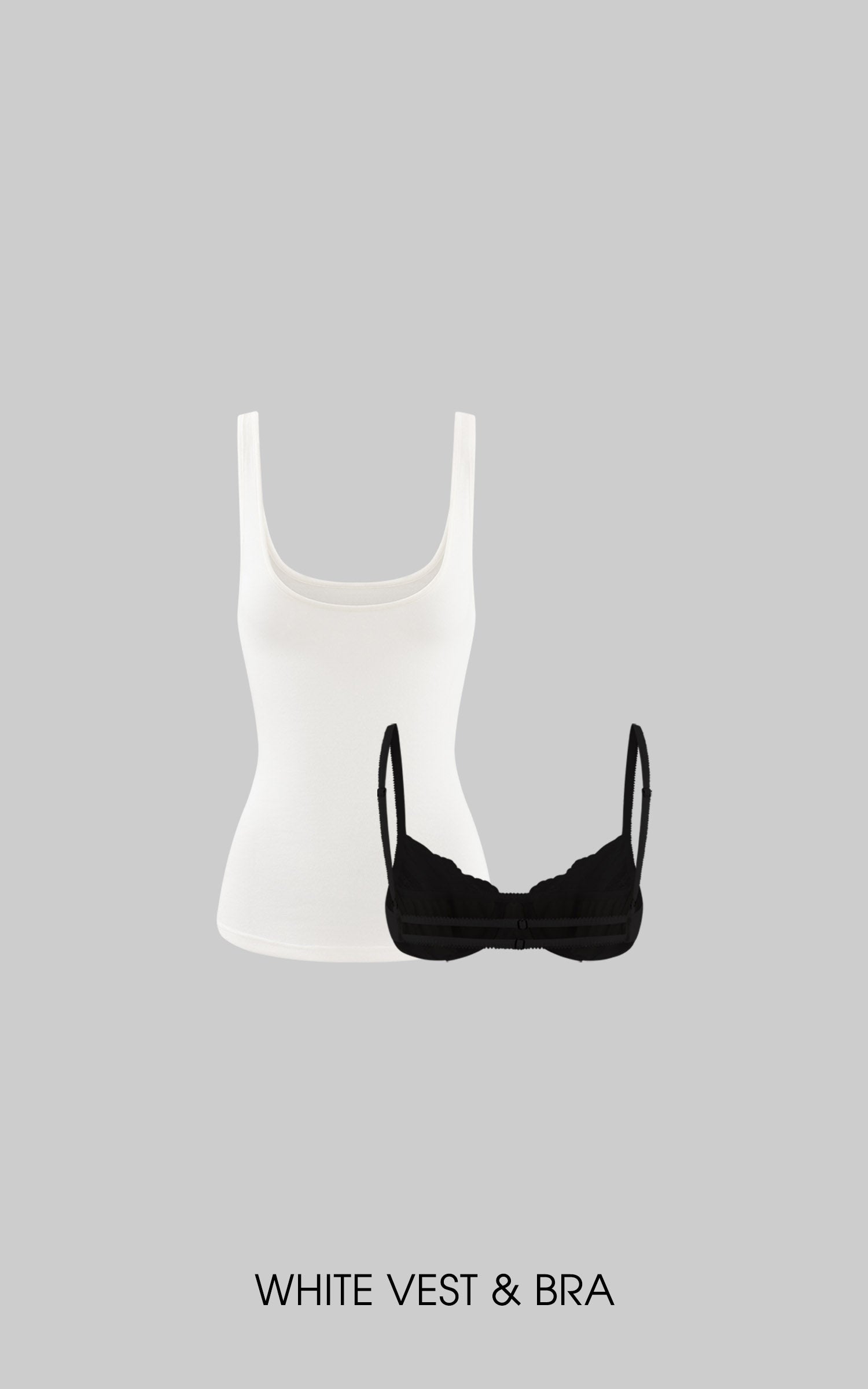 Rase le sol Fitted Scoop Neck Tank Top