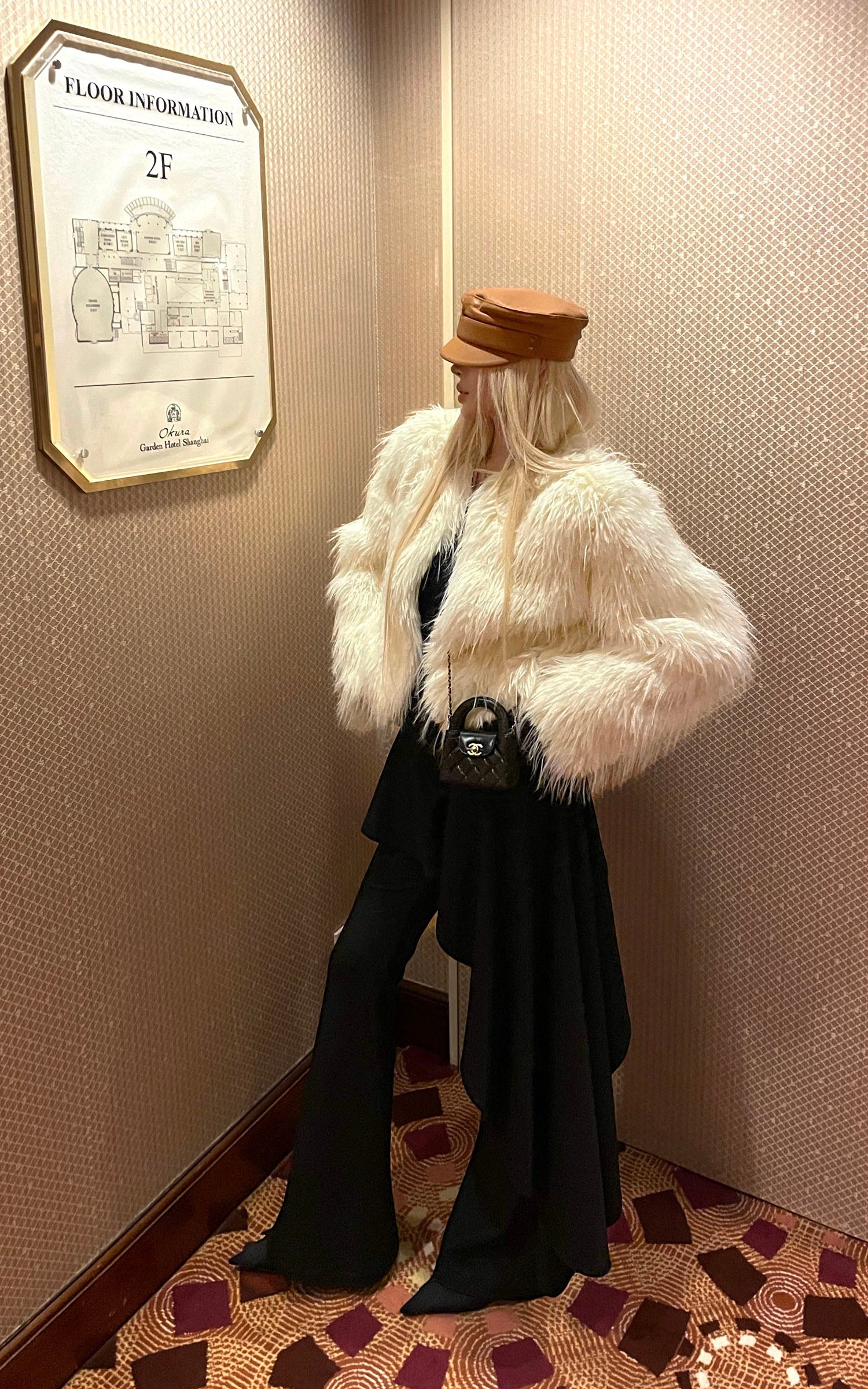 Rase le sol フェイクファー クロップドジャケット – PINKPARKS