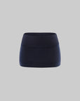 Hydrae Mini-jupe taille basse extensible