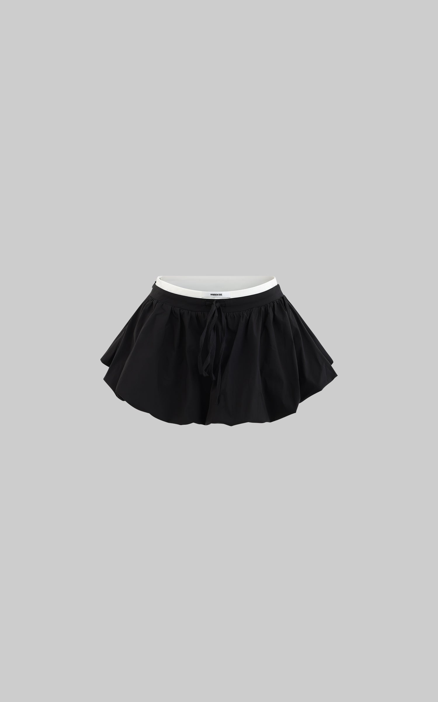 WARDEN EDGE ブラックミニスカート XS WARDEN EDGE ブラックフラワーバッドミニスカート – PINKPARKS