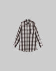 0122stepll After Hours Oversized Plaid Shirt