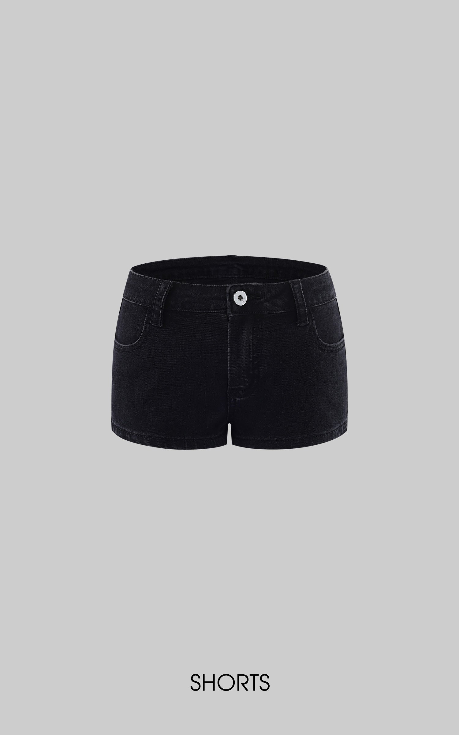 WARDEN EDGE Jean taille basse Short &amp; Bas cuisse à ruban