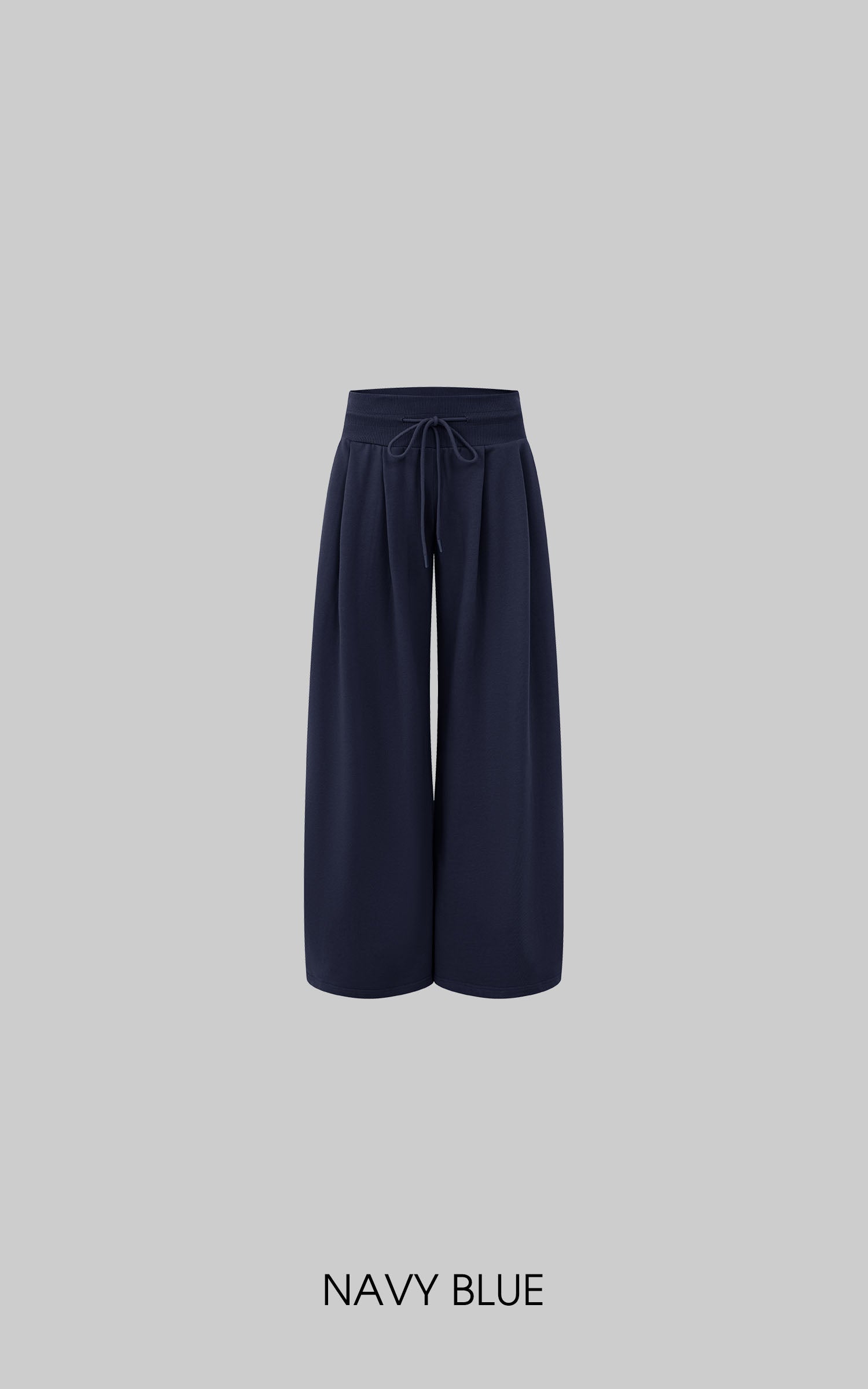 IAMXIAA Low-Rise Drawstring Wide-Leg Pants