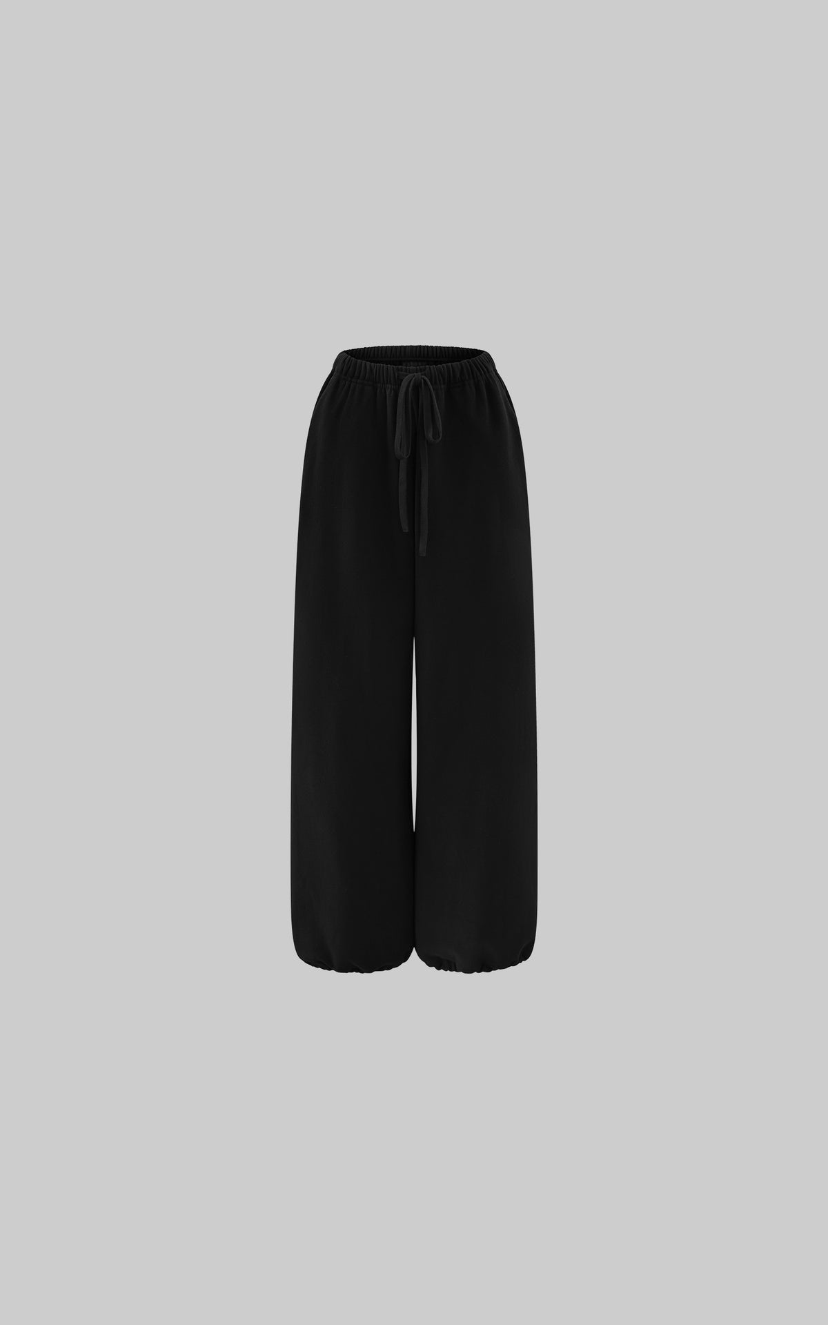 0122stepll Oversized Drawstring Wide-Leg Adjustable Hem Utility Pants