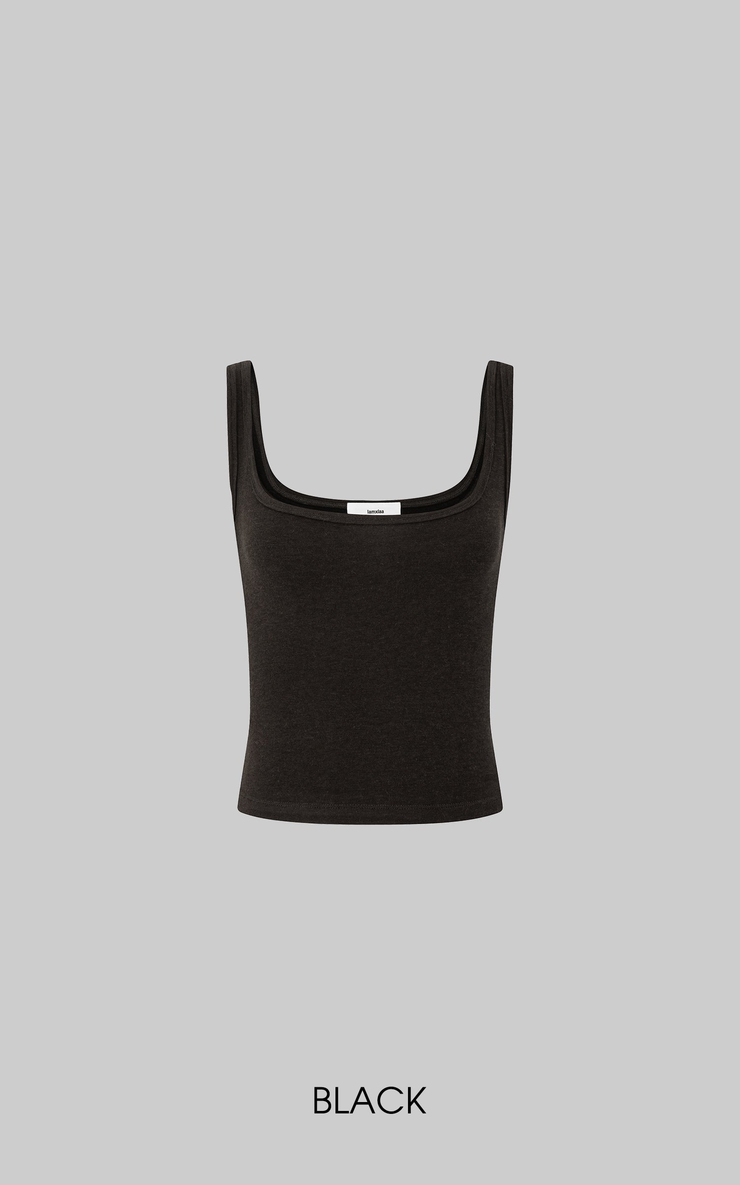 IAMXIAA Square Neck Slim Fit Tank Top