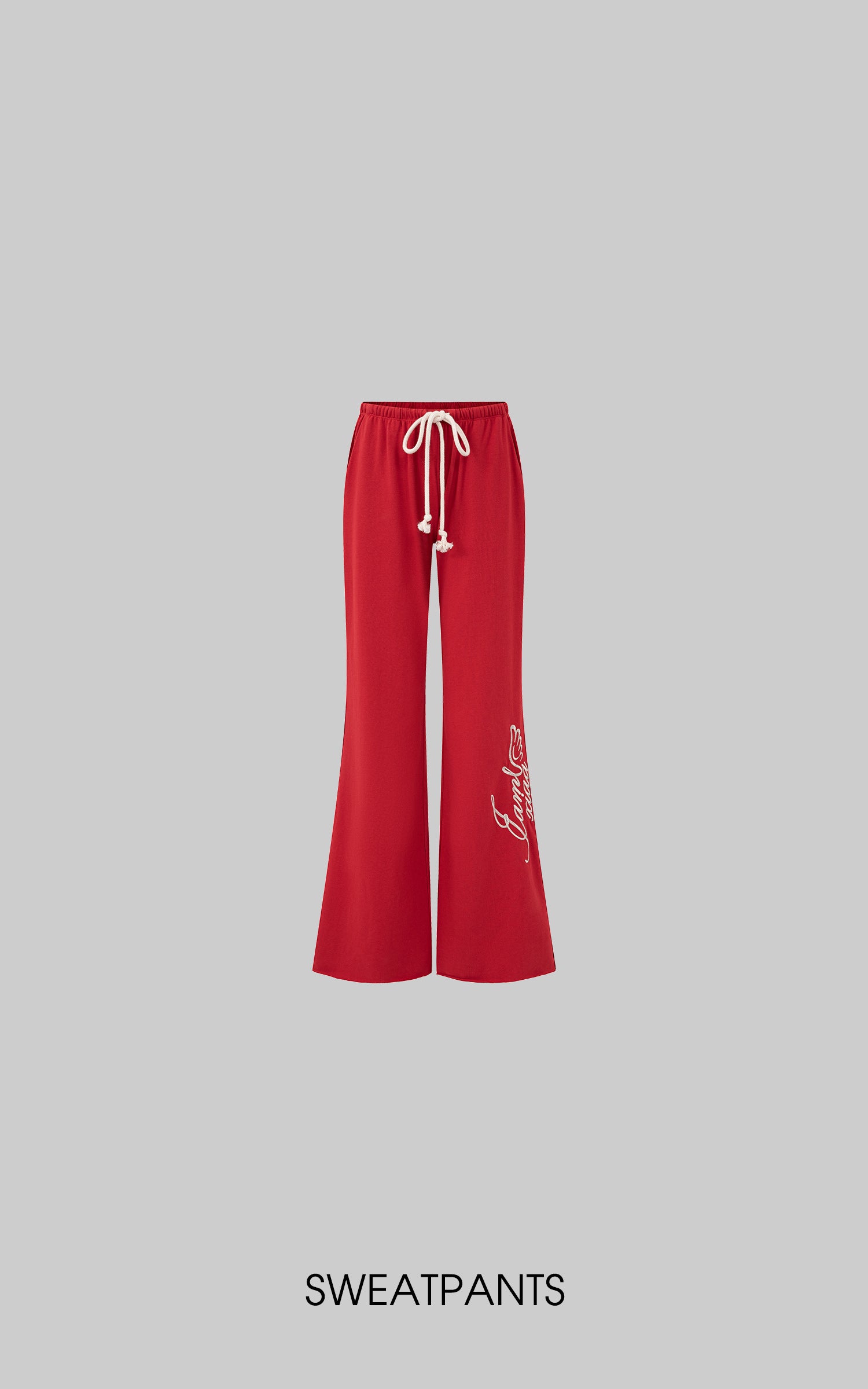 IAMXIAA Zip Hoodie &amp; Wide-Leg Sweatpants Set