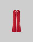 IAMXIAA Zip Hoodie & Wide-Leg Sweatpants Set