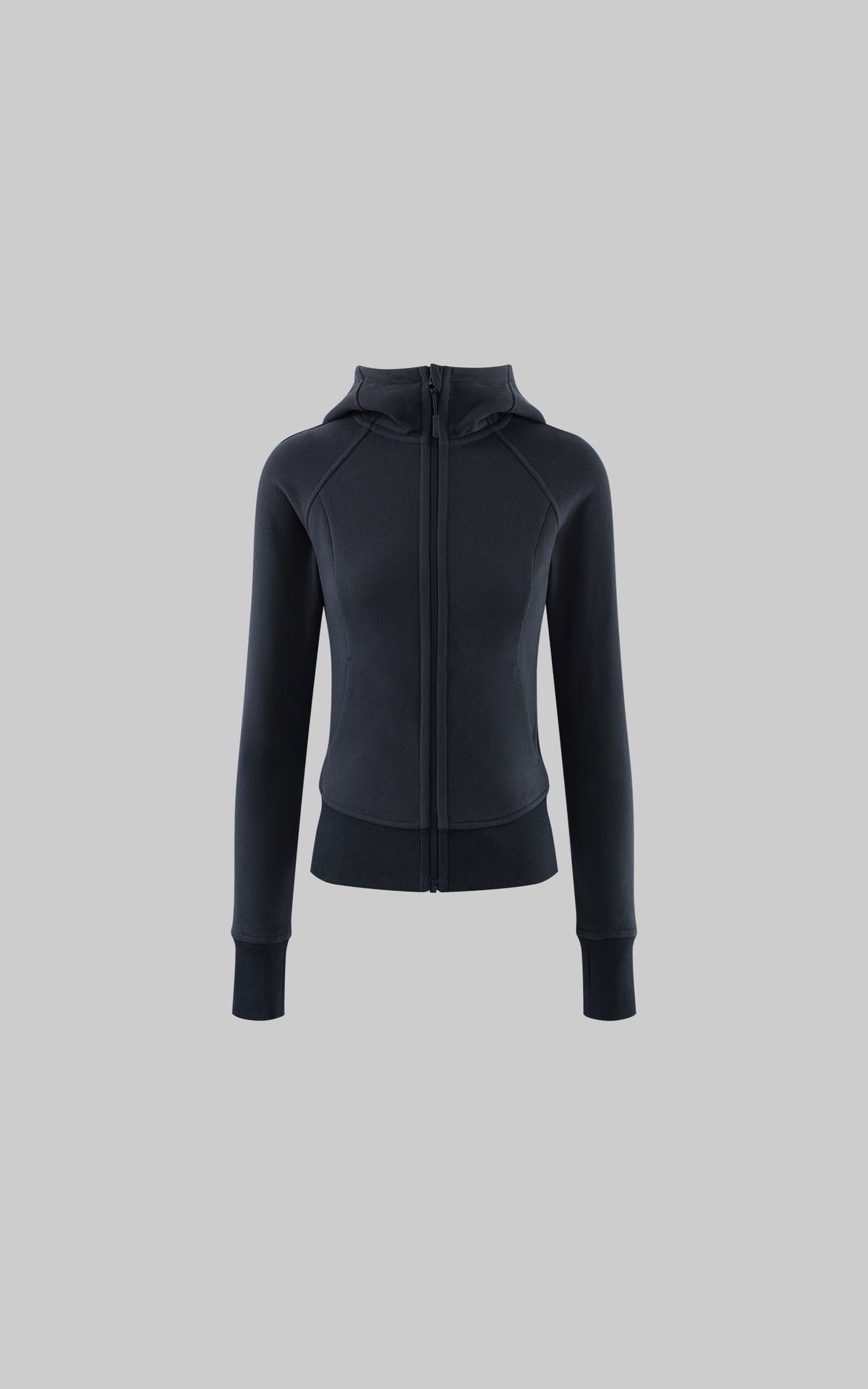 WARDEN EDGE Contoured Zip-Up Hoodie &amp; Contrast Panel Shorts Set