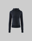 WARDEN EDGE Contoured Zip-Up Hoodie & Contrast Panel Shorts Set