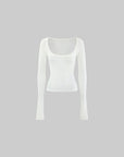 0122stepll Cropped Inner Layer Long Sleeve T-Shirt