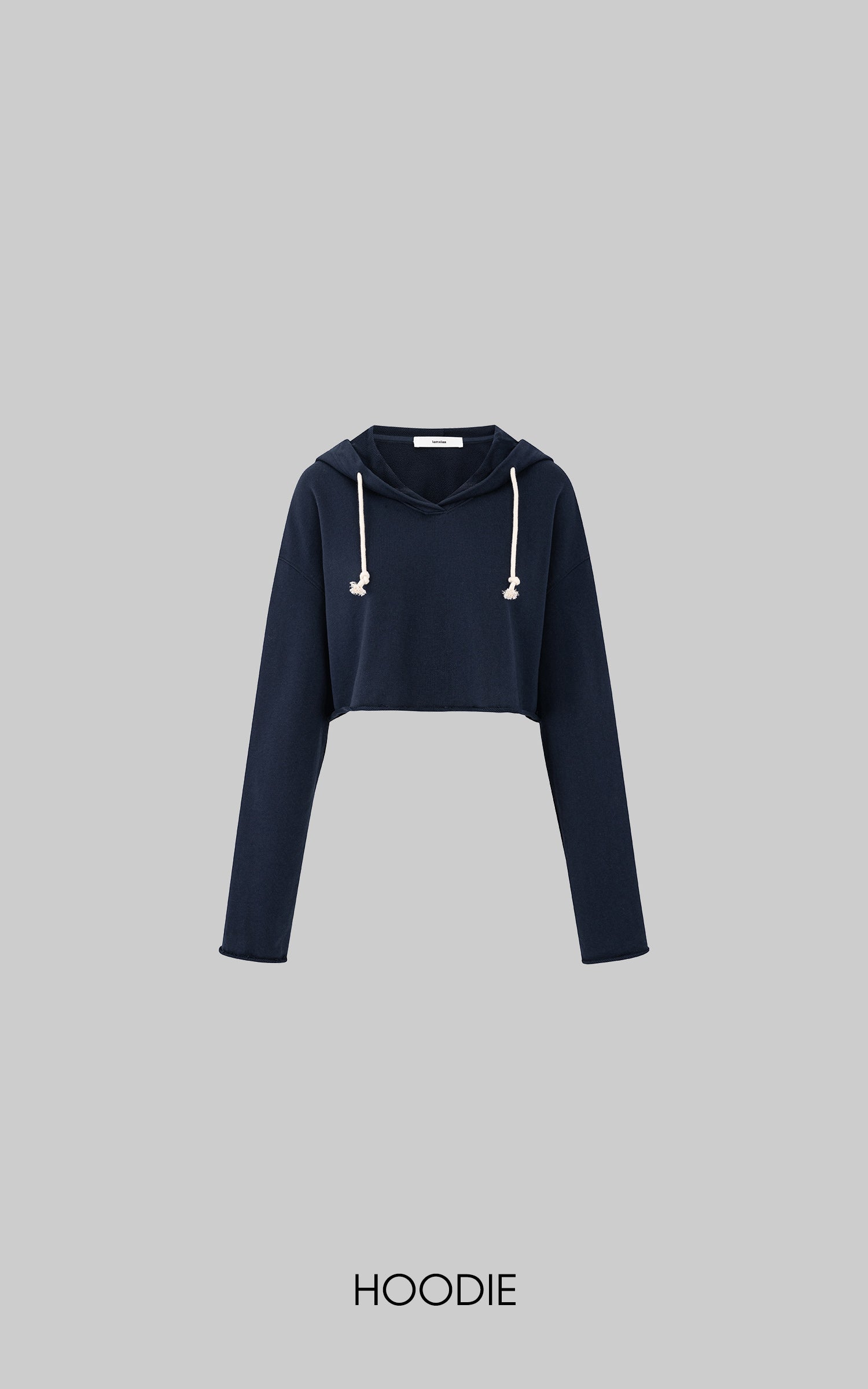 IAMXIAA Cropped Hoodie Bodycon Mini Skirt Set