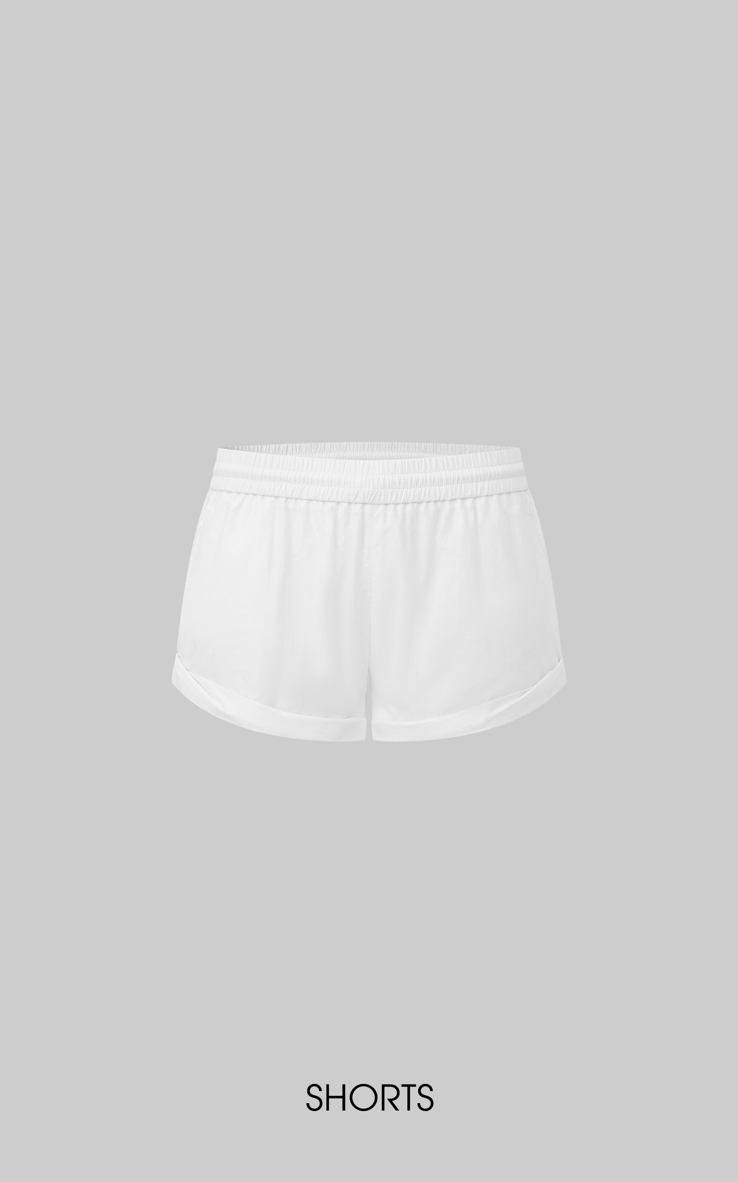 IAMXIAA Cropped Windbreaker Jacket and Relaxed Shorts Set