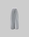 WARDEN EDGE Pantalon de survêtement à jambe large avec bordure en dentelle