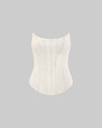 Rase le sol Structured Corset Bustier